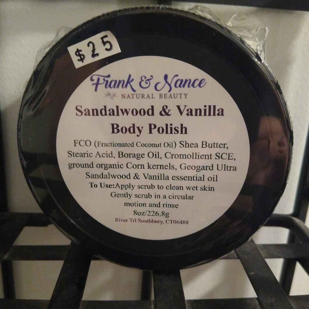 Sandalwood & Vanilla Body Polish