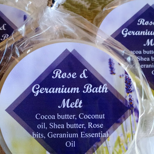 Rose & Geranium Bath Melt