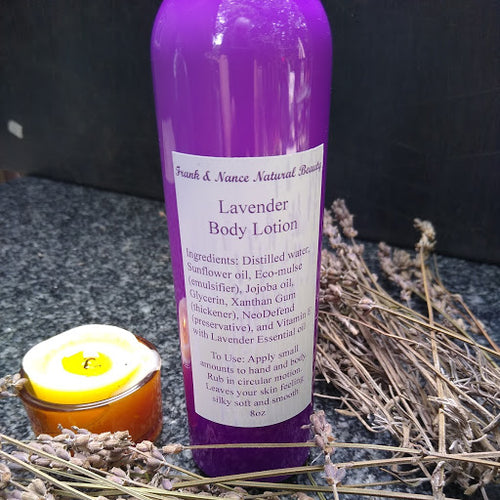 This amazing body lotion soothes, relaxes, and leaves skin feeling soft and smooth.
