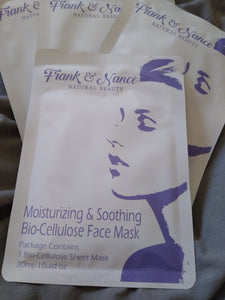 Moisturizing & Soothing Bio-Cellulose Face Mask